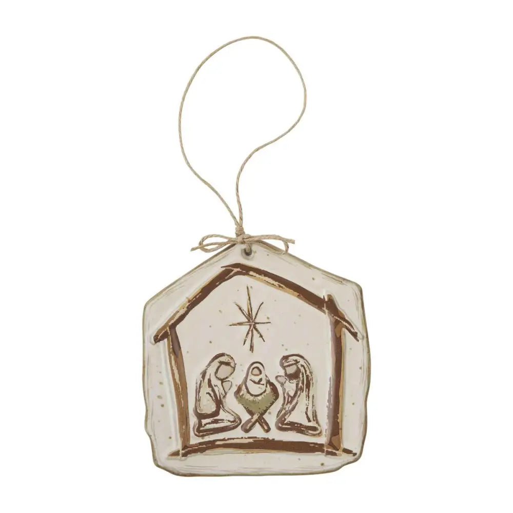 Christmas Farm Ornamnet - Nativity