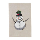 Christmas Painted Towel - R - Christmas