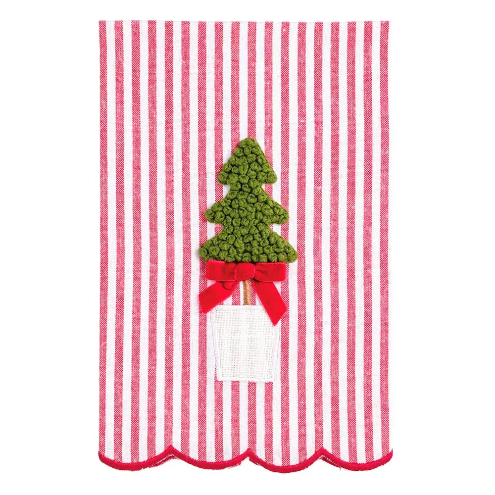Christmas Topiary Towel - Tree - Christmas Towel