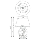 Circe Ceramic Table Lamp