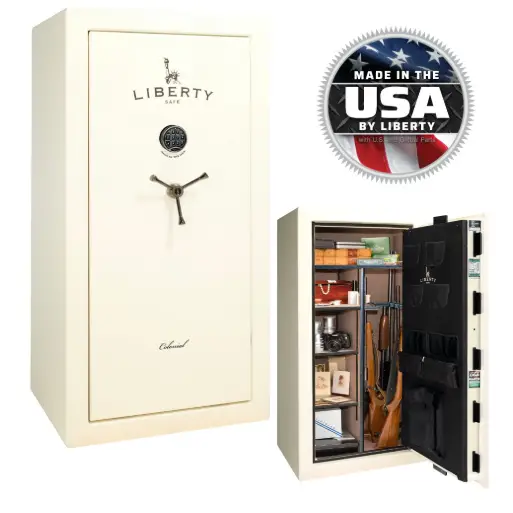 Colonial 23 - White Powder - Winter Whiteout - Gun Safe