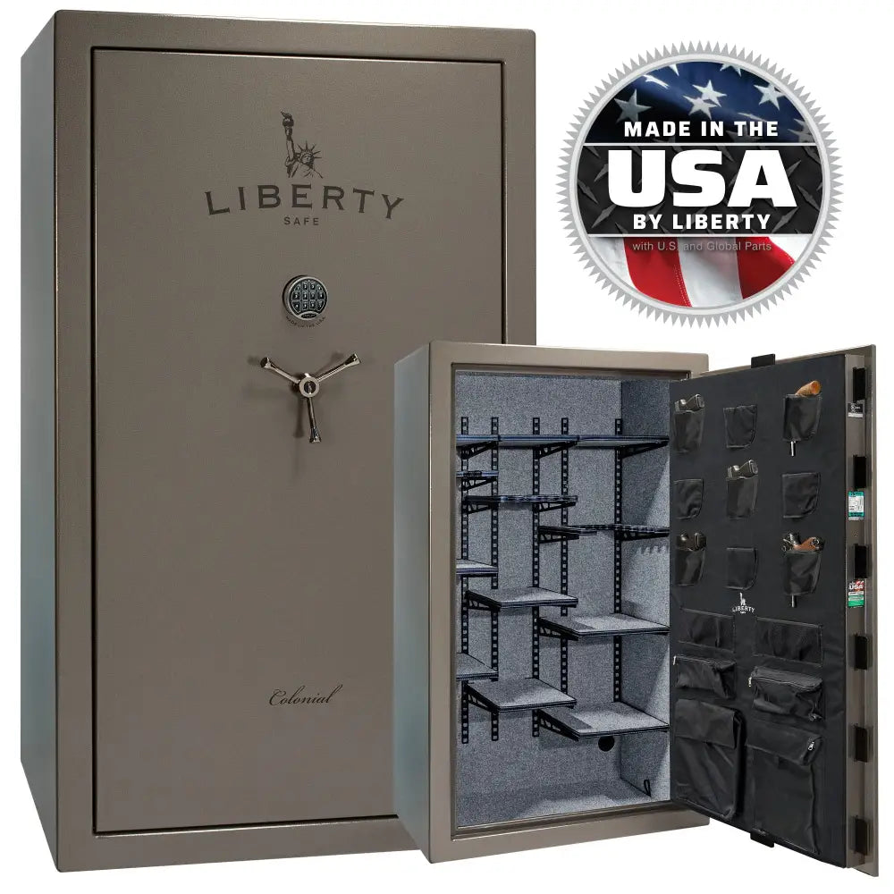 Colonial 50 - Gray Marble - Electronic / Modular - Gun Safe