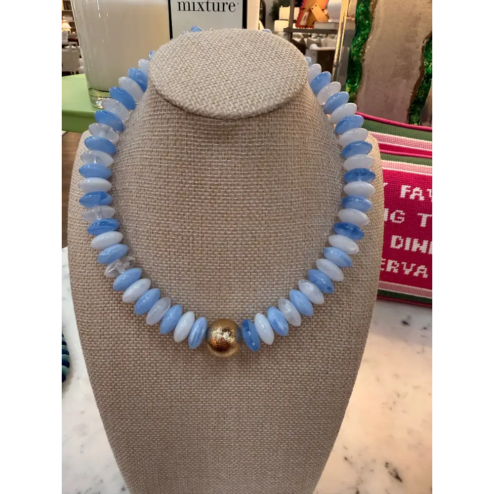 Colorful Rondelles Necklace - 2 - Jewelry