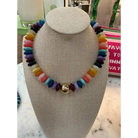 Colorful Rondelles Necklace - 5 - Jewelry