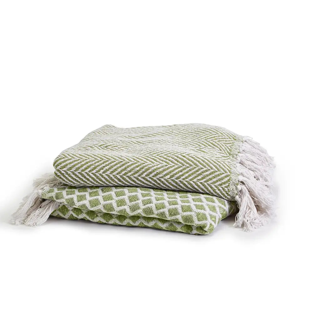 Countryside Green Throw - Gifts