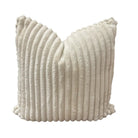 Cream Corduroy Pillow - PILLOW