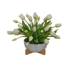 Cream Tulips Drop-In - Florals