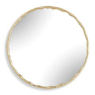 Crinkle Round Mirror - round mirror