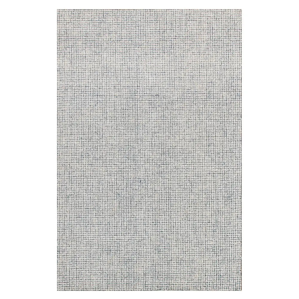 Criss Cross Blue Area Rug - Area Rug