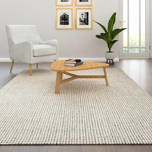 Criss Cross Grey - Area Rugs