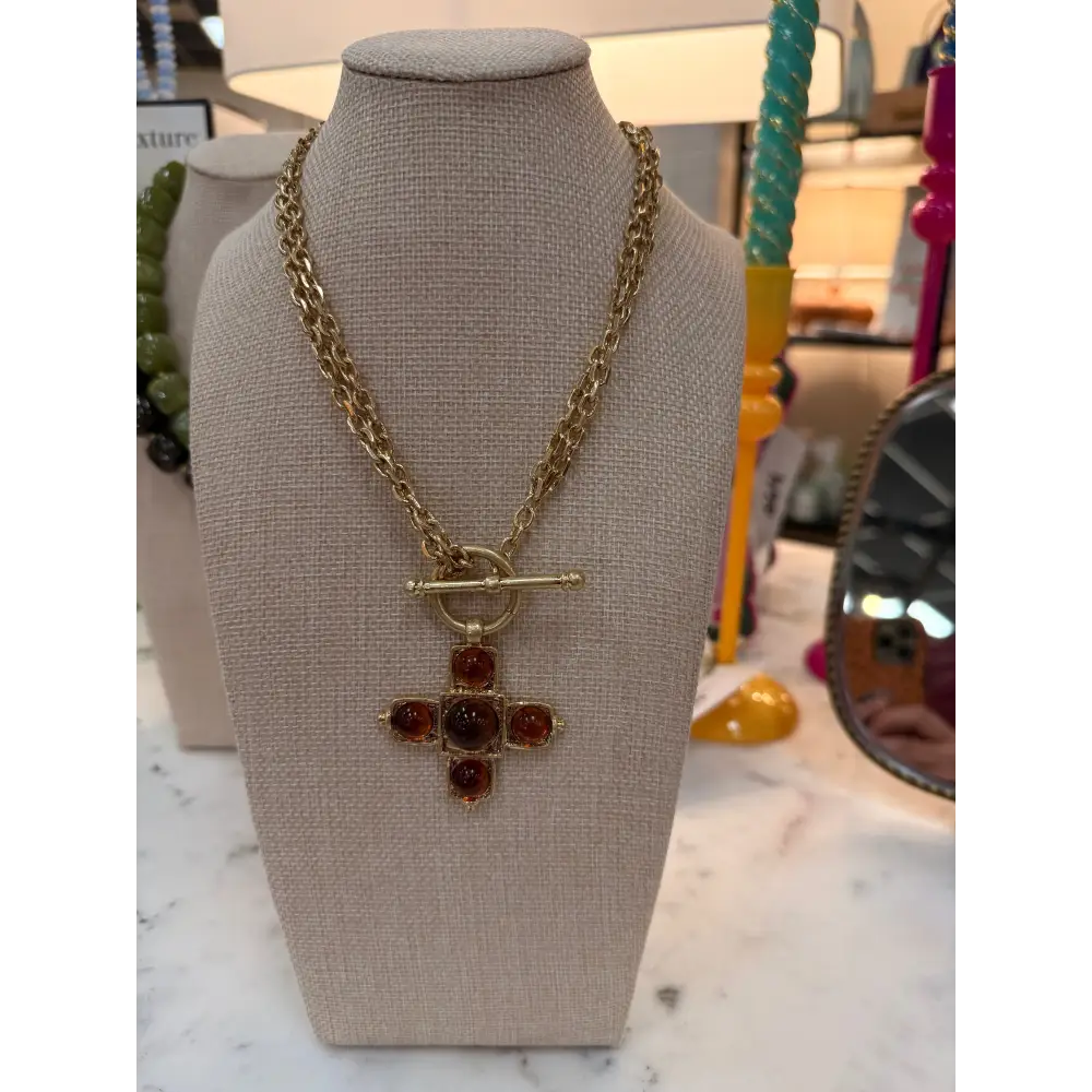 Cross Pendant Necklace - 2 - Jewelry