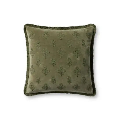 Darla 18’’ Pillow - Olive - Throw Pillow
