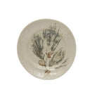 Debossed Stoneware Plate - 1 - Christmas