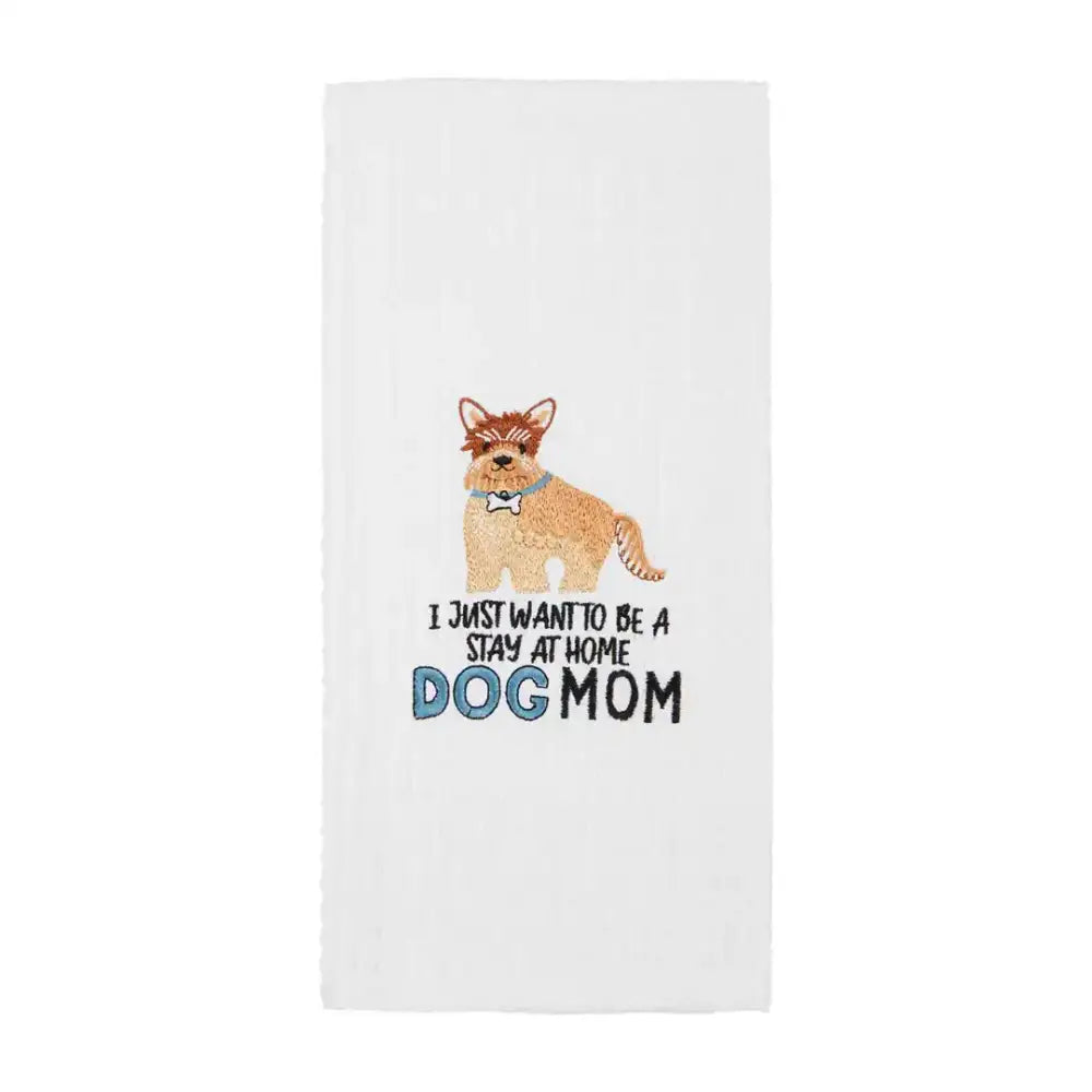 Dog Mom Waffle Towel - Gifts