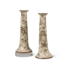 Dragon Pagoda Mocha Candle Holder Set of 2 - Candle Holder