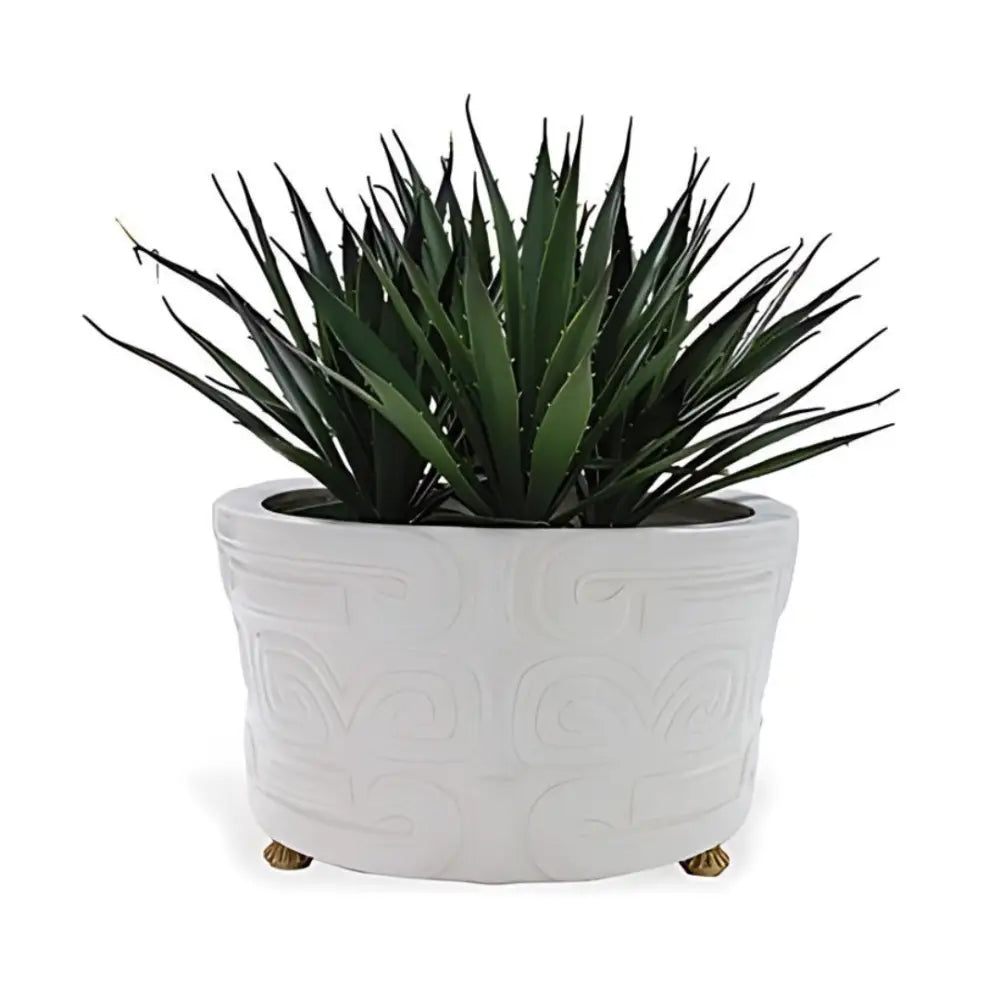 Dynasty Center Basin - Cream - Planter