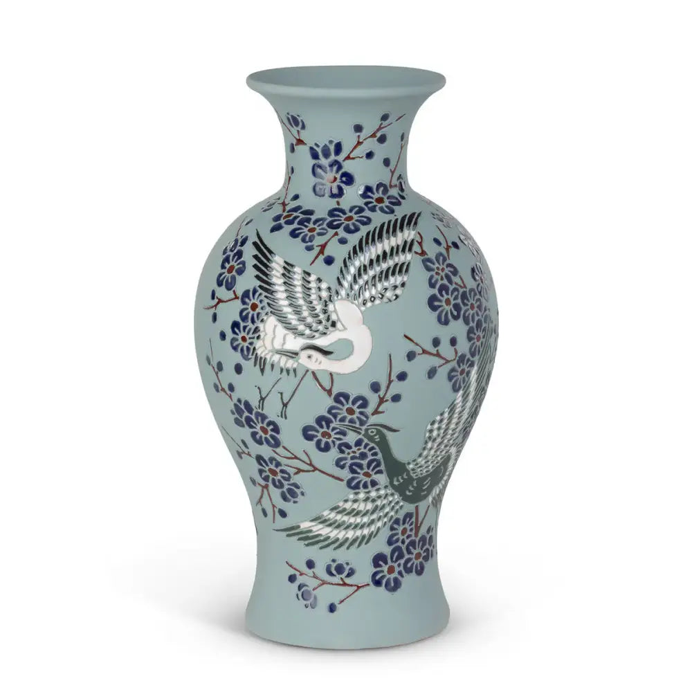 Dynasty Vase Soft Blue - Vase