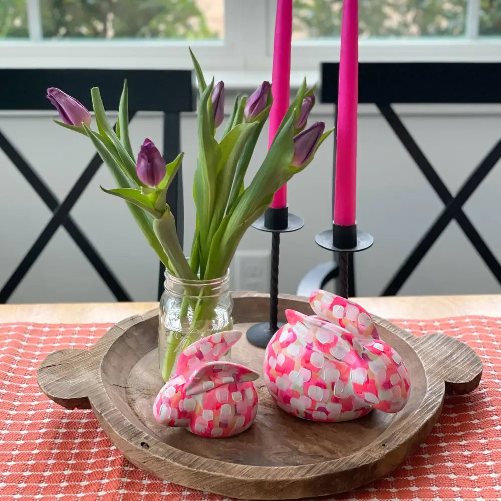 Small Pink Bunny|Jessica Reynolds Art