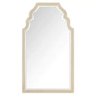 Elegant Floor Mirror - Cerused Gray - Floor Mirror