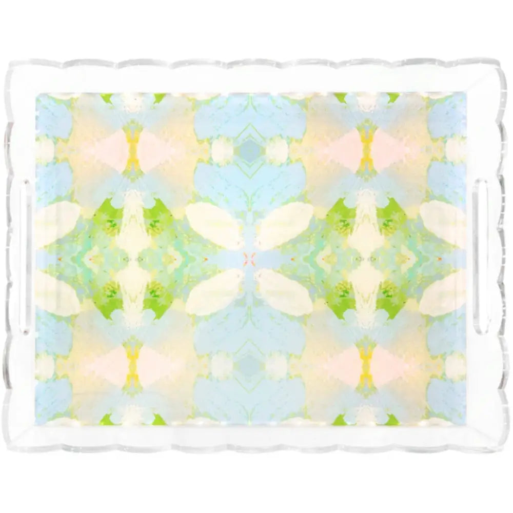 Elephant Falls Scalloped Tray Large - Large