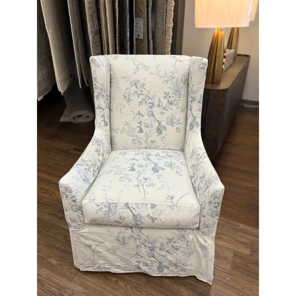 Ellory Slipcover Chair - Swivel Chair