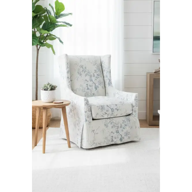 Ellory Slipcover Chair - Swivel Chair