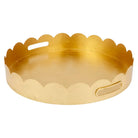 Eloise White and Gold Tray - Gold - Accessories