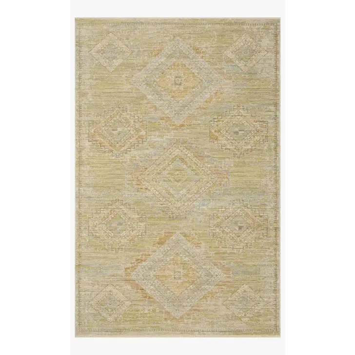 Elora Pistachio & Clay Area Rug - Area Rug