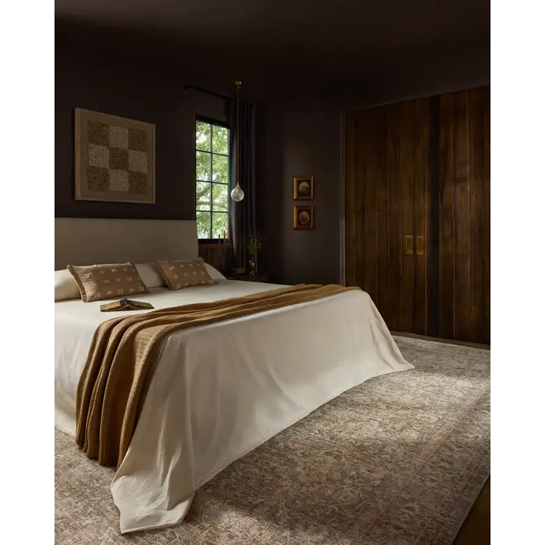 Elora Sky & Terracotta Area Rug - Area Rug