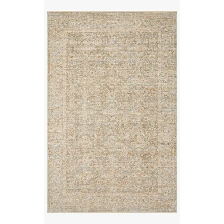 Elora Sky & Terracotta Area Rug - Area Rug