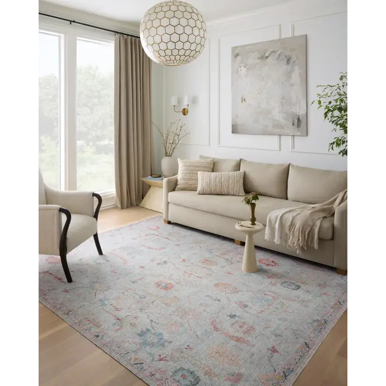 Elysium Pebble/Multi - Area Rugs