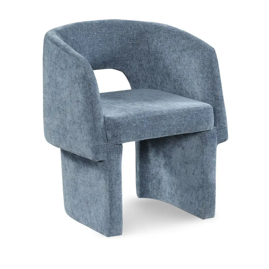 Emmet Chenille Fabric Upholstered Accent Chair - Accent Chair