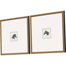 Equestrian Study Set of 2 - Artwork