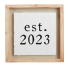 Est. 2023 Plaque - Gifts