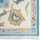 Everly Blue Hand-Knot Area Rug - Area Rug