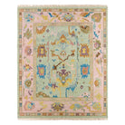 Everly Pink Hand-Knot Area Rug - 8’x10’ - Area Rug