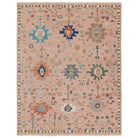 Everly Pink Hand Knotted Area Rug - Area Rug