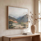 Fading Memory Framed Canvas - Artwork