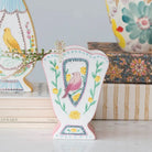 Fan Shaped Vase with Scalloped Edge - Vases