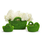 Faux Moss Baskets - Holidays