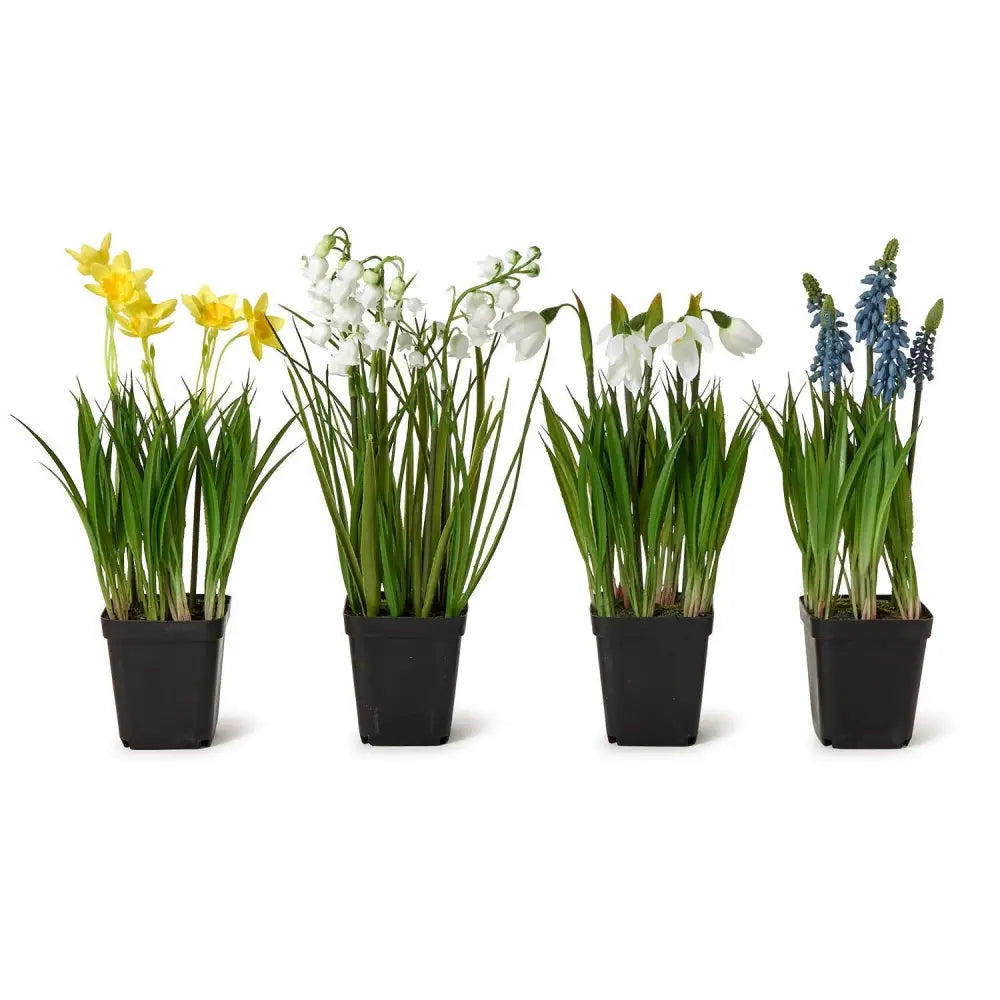 Faux Potted Flower - faux botanicals