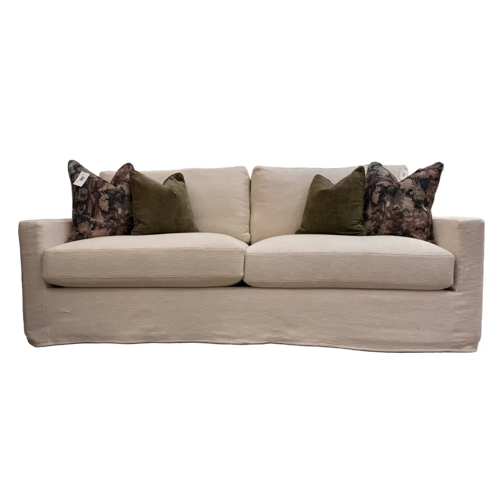 Finn Long Slipcover Sofa - Sofa
