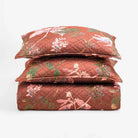 Fitzgerald Quilt Bedding - Brick - Queen Quilt - Bedding