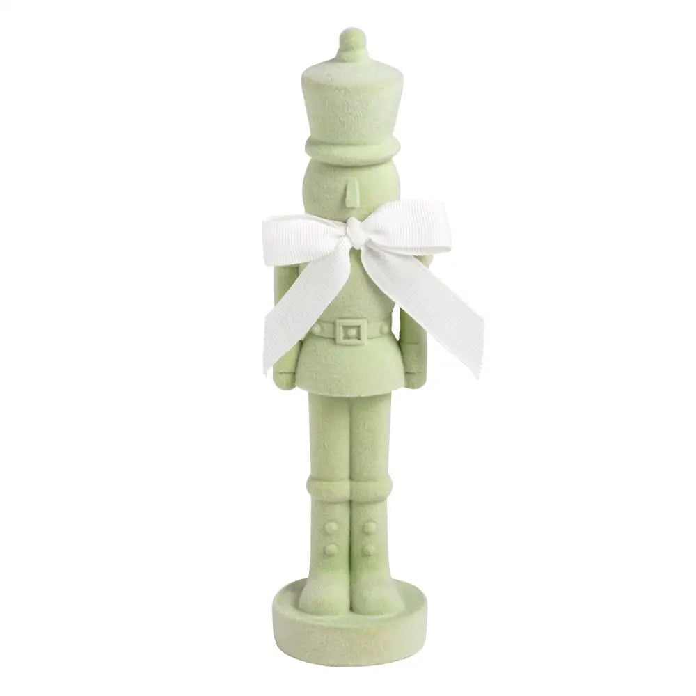 Flocked Nutcracker Sitter - Medium - Nutcracker