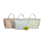 Floral Block Print Thermal Lunch Tote - Gifts