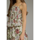 Floral Midi Dress - Dress