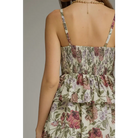 Floral Midi Dress - Dress