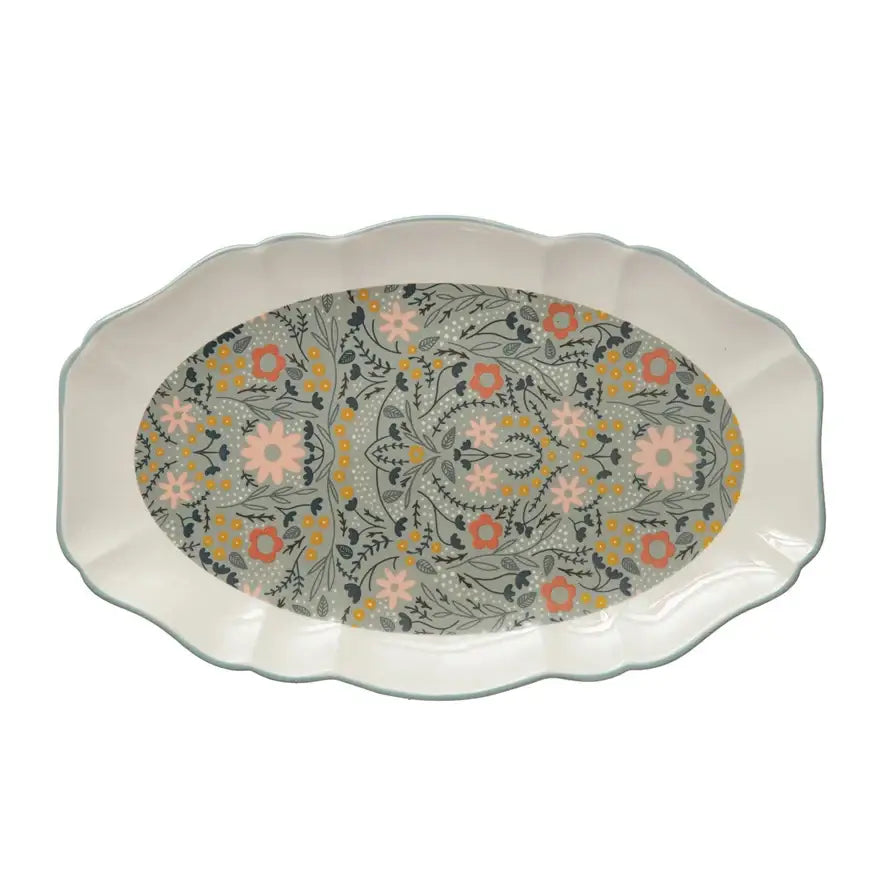 Floral Platter - Gifts