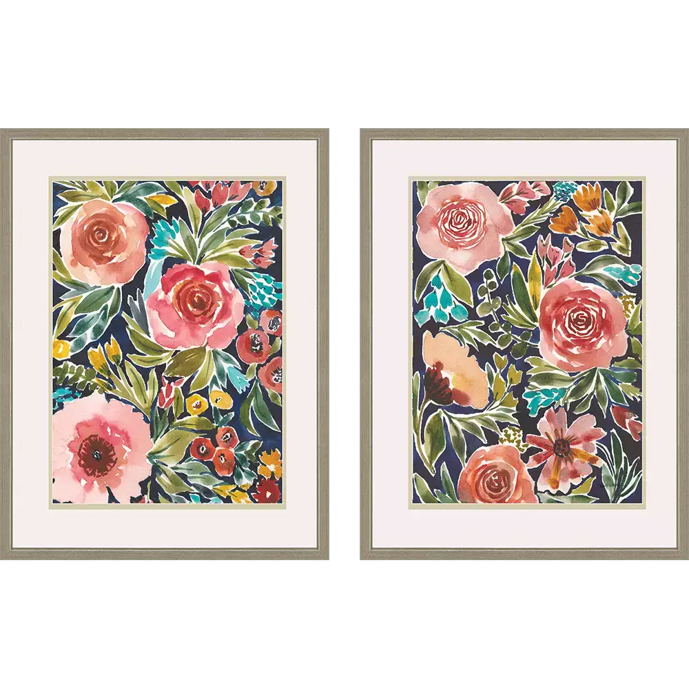 Flower Patch Set of 2 - 25’’Hx19’’W - ARTWORK