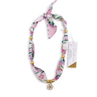 Flower Scarf Necklace - 1 - Necklace